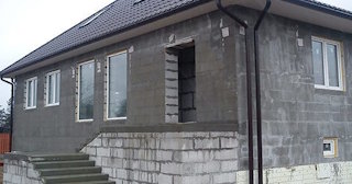 Фасад из газобетона для дома в Краснотурьинске - Строй-Кту, качественная отделка от 2034 руб.