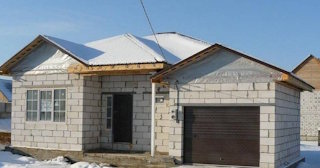 Одноэтажные дома из пеноблоков под ключ в Краснотурьинске - от 132171 рублей
