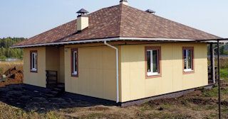 Одноэтажный дом из панелей под ключ в Краснотурьинске - Строй-Кту от 132171 рублей